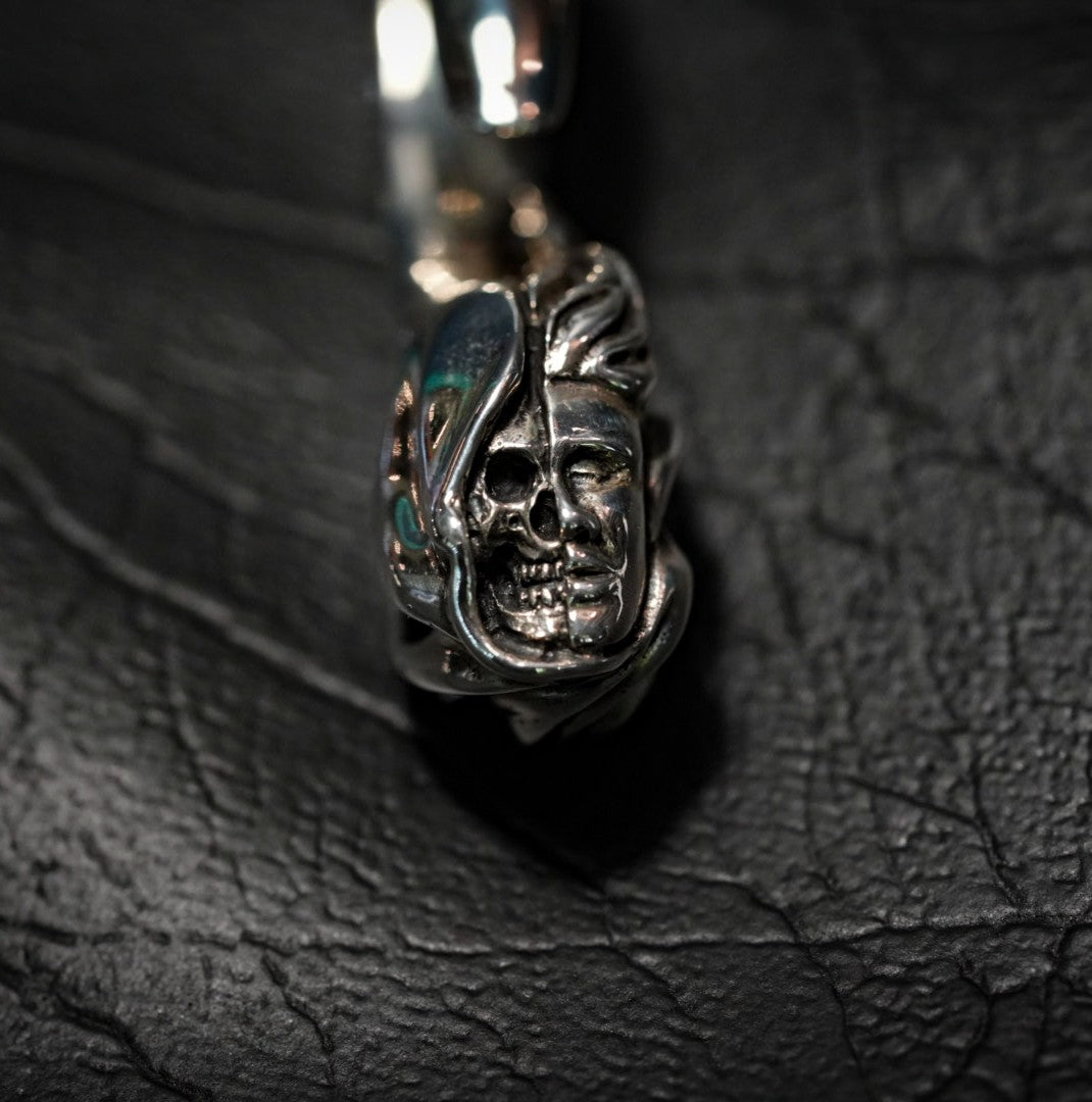 Split Face - Life/Death Ear Weights