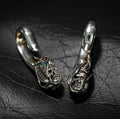 Split Face - Life/Death Ear Weights